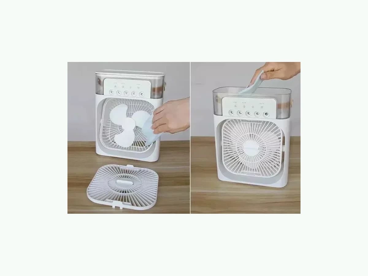 BreezeCube ouvert pour nettoyage